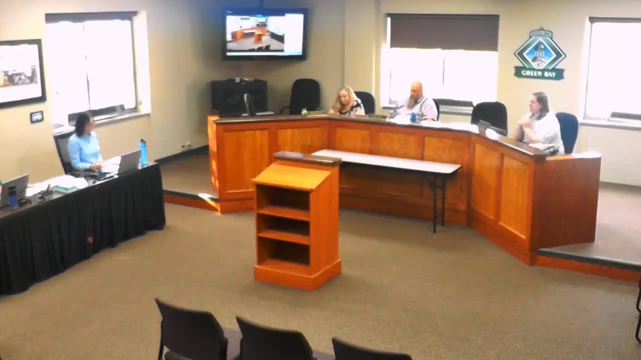 Improvement and Services Committee approves Green Bay sanitary sewer eCMAR and accompanying resolution