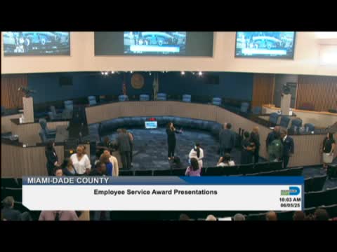Airport honors Joaquin Menendez and Angela Marr for 35 years of service