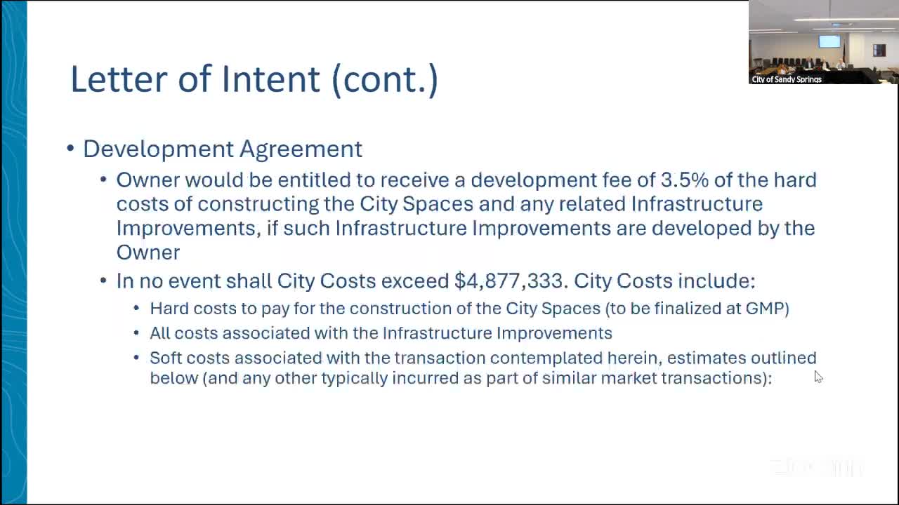 Sandy Springs City Council approves $4M infrastructure agreement for parking garage development