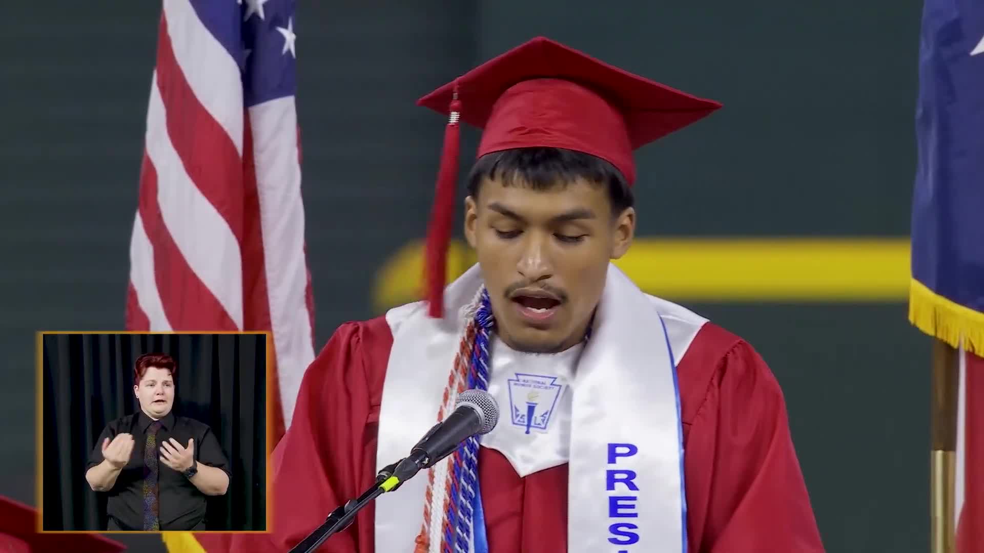 Sam Houston High School celebrates graduation of class of 2025 with heartfelt tributes