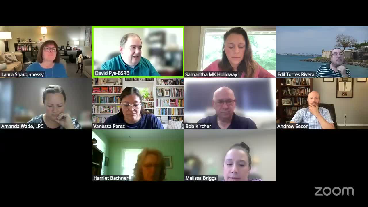 BSRB advisory committee hears updates on CE Broker rollout and move to Acela licensing system