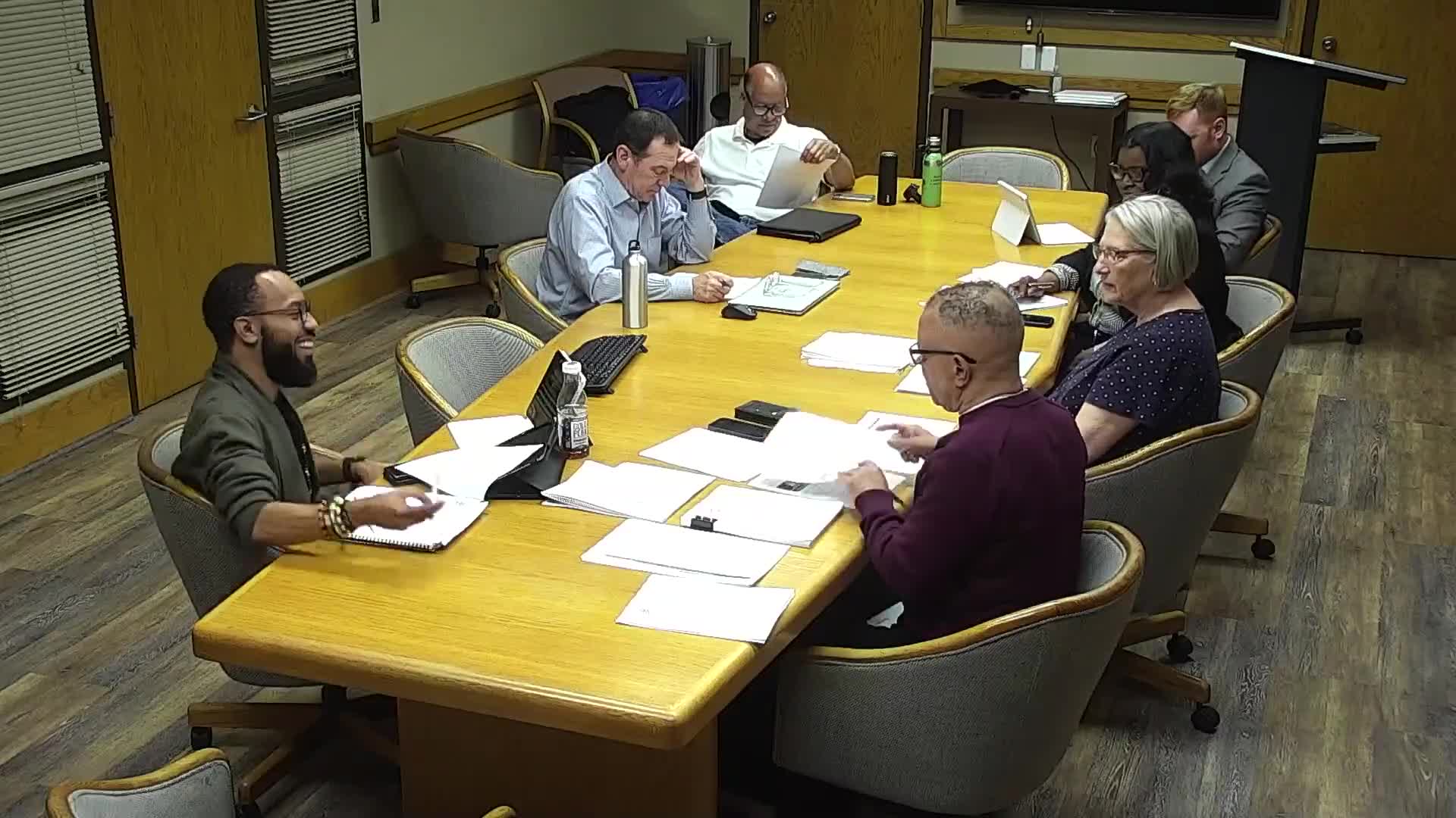 Finance director outlines audit timeline, reporting changes and vendor search for new accounting system