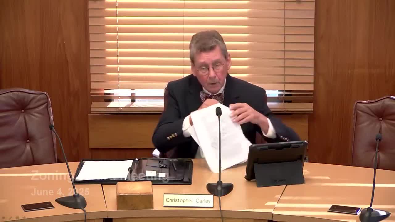 Concord ZBA unanimously grants lot-size variance for conversion at 63 School Street