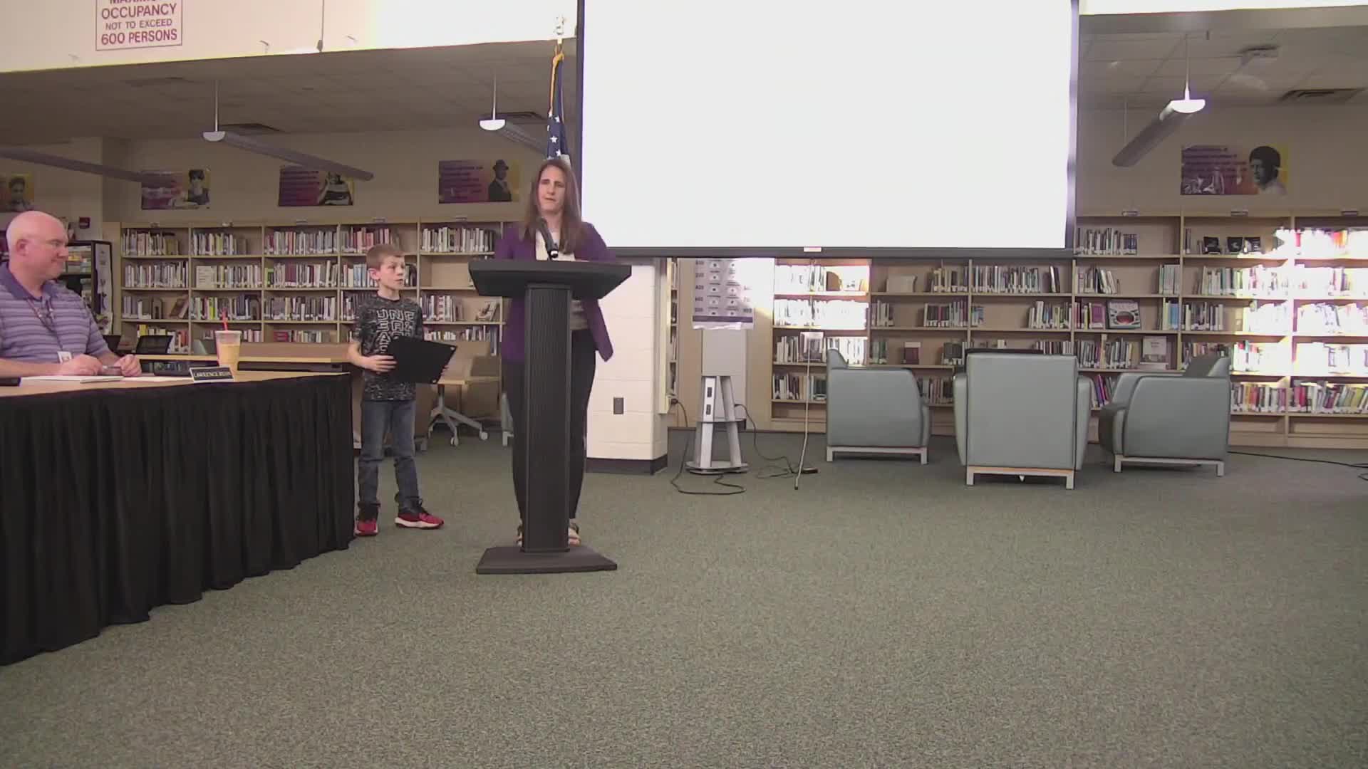 Wood Road principal highlights attendance gains, reading partnerships and PBIS character program