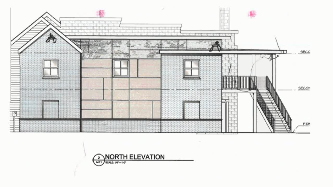 Board reviews design changes to historic home addition on Fairfax Street