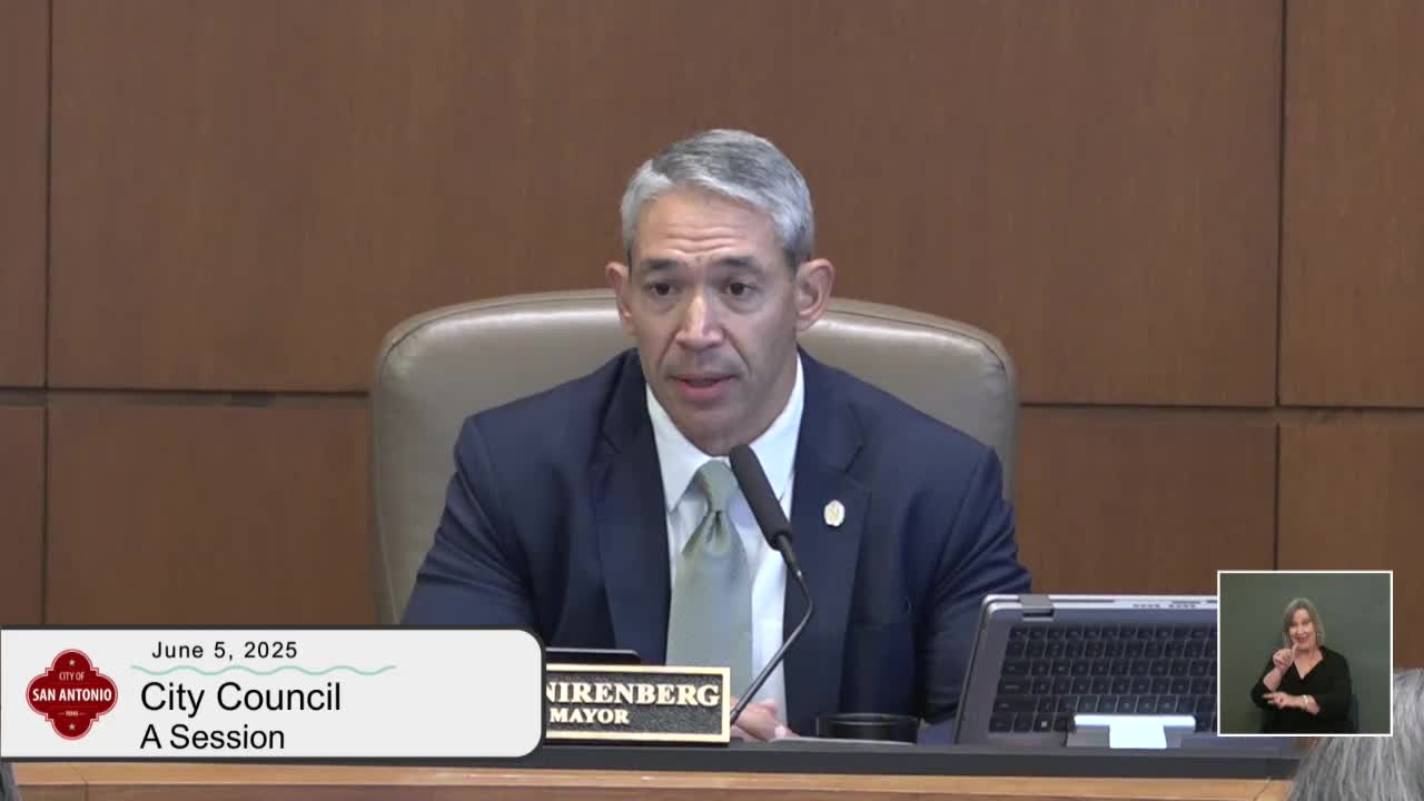 San Antonio council highlights community support and housing concerns during council meeting