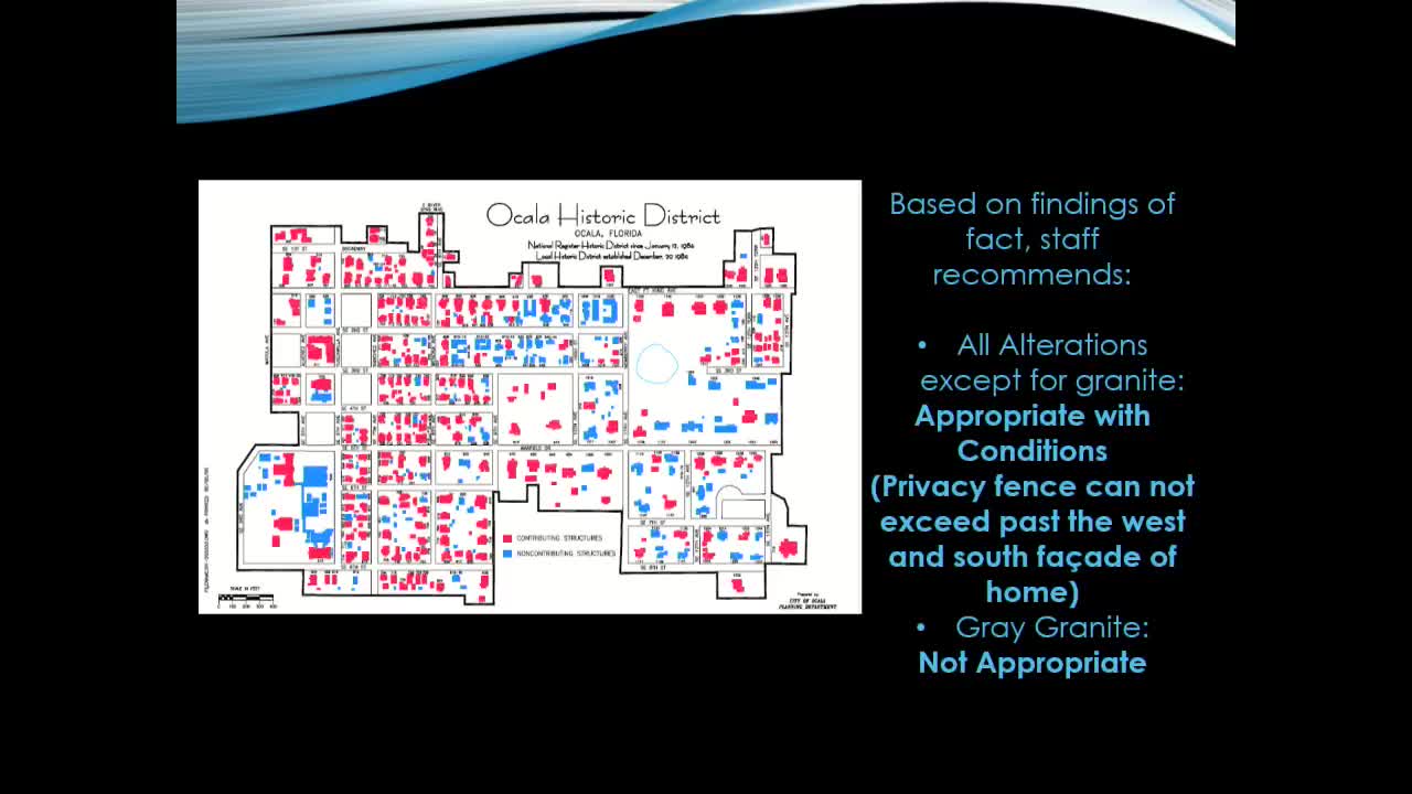 Ocala Historic District approves aluminum fence for 1895 home on Southeast Third Street