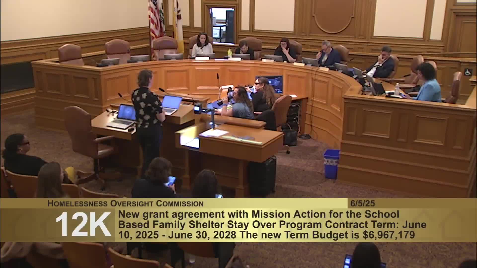 Homeless Oversight Commission approves new services contract for Downtown High School