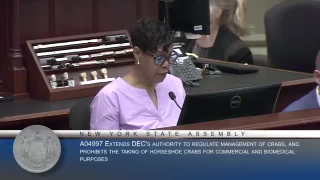 Senator Hinchey amends public service law in Senate debate