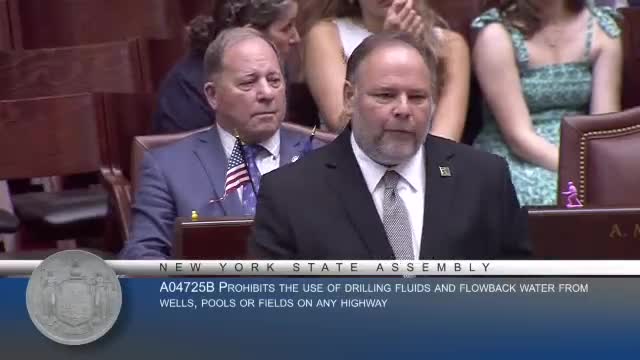 New York Assembly passes controversial fracking fluid bill with bipartisan support