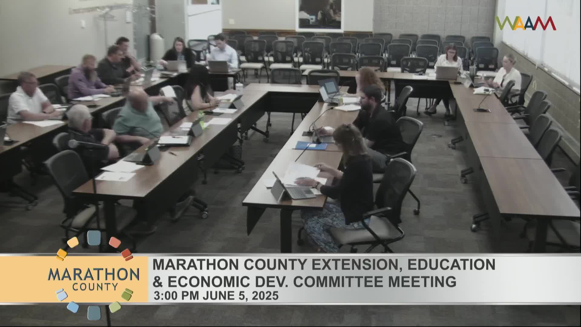 Committee reviews Chapter 10 draft of comprehensive plan and receives McDevco and UW reports