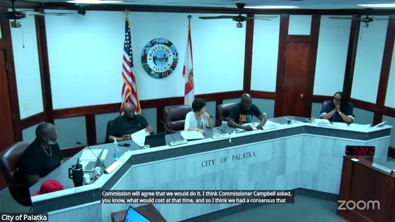 Palatka City Commission discusses Blue Crab Festival's future and community involvement
