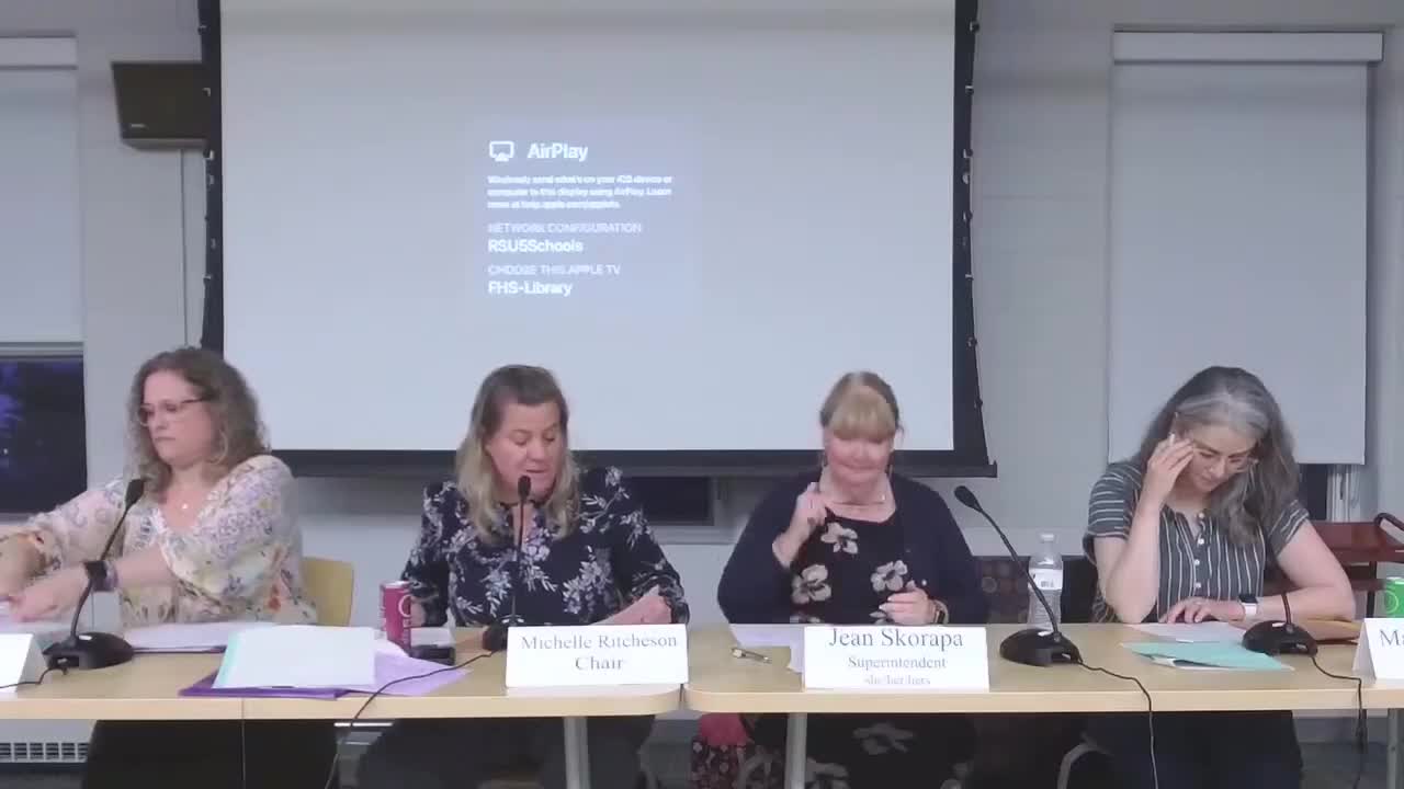 Board authorizes finance committee to make small in‑year transfers under Title 20‑A for FY26