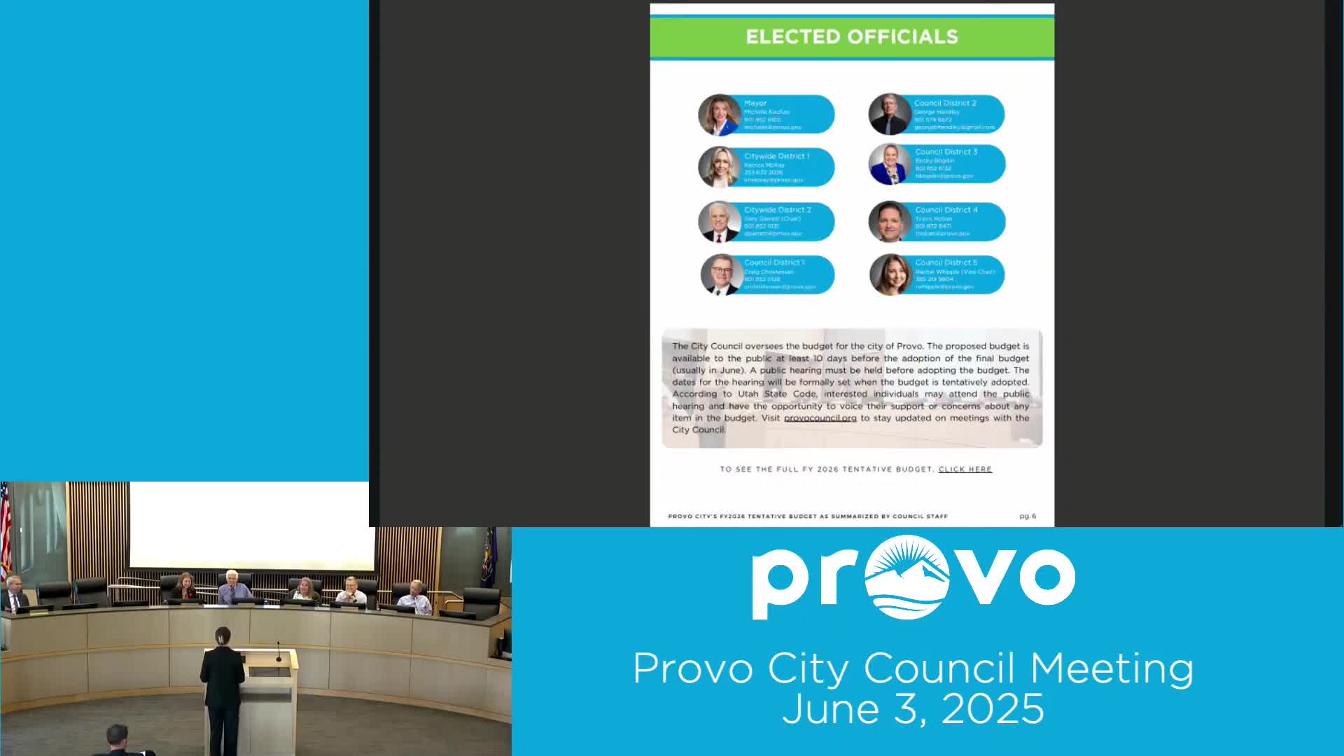 Provo Council holds public comment on homeless resources and municipal concerns
