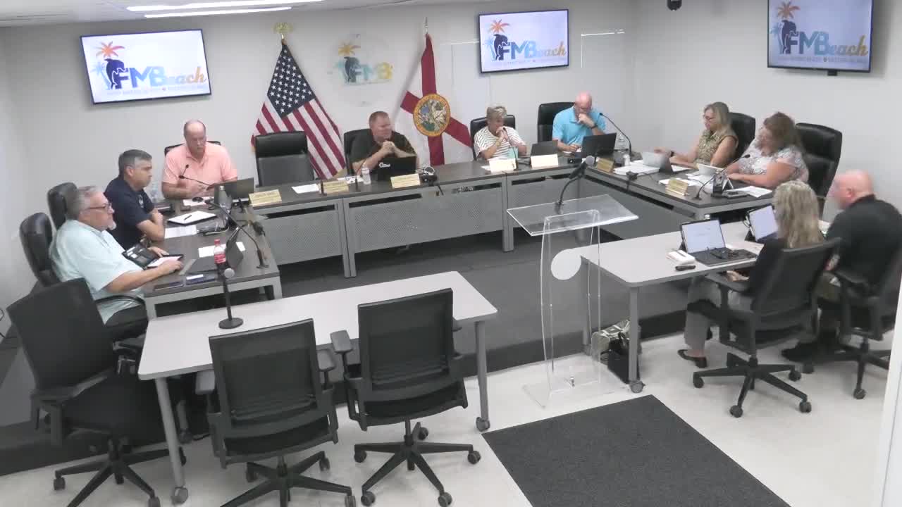 Fort Myers Beach council weighs year‑round resident passes, app options and county partnerships for parking