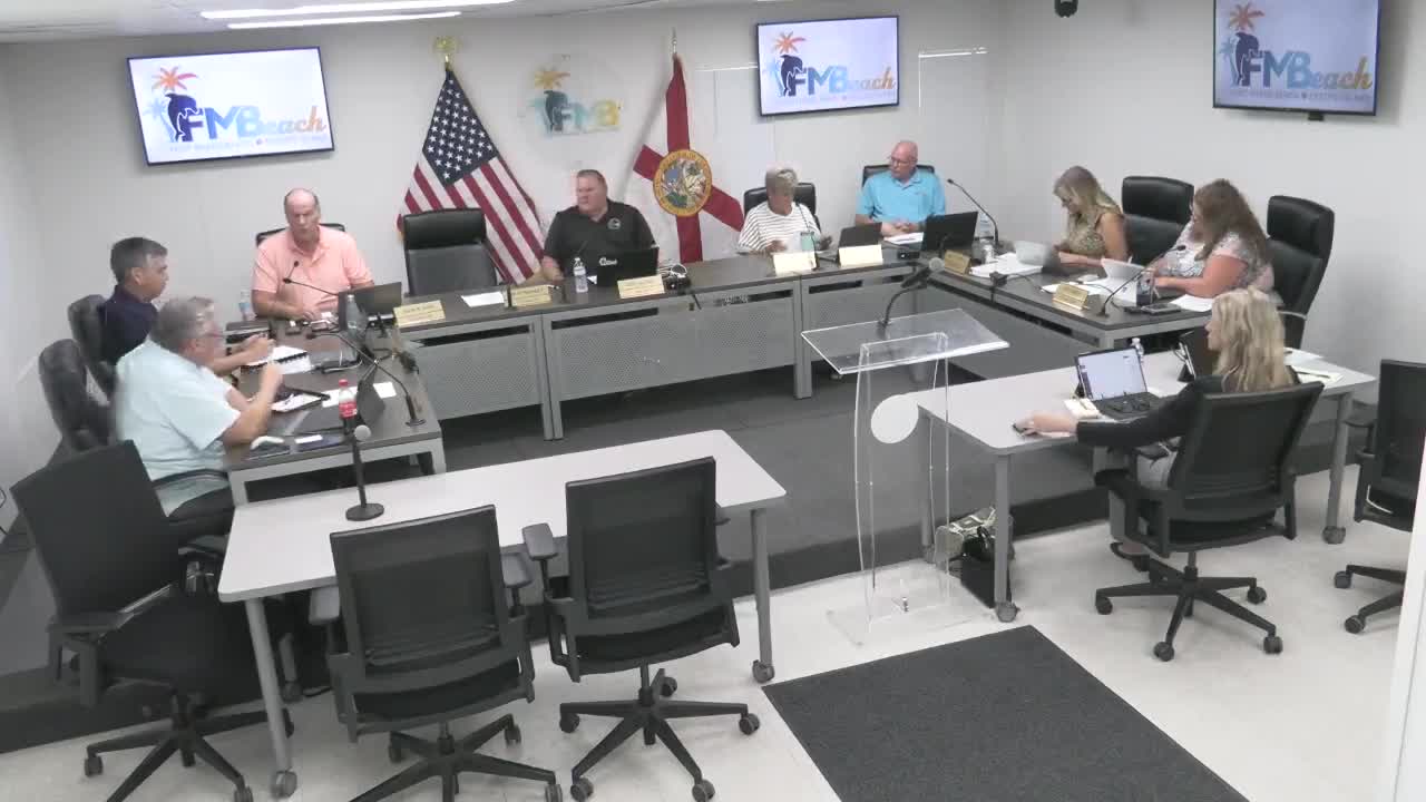 Council directs quick‑claim deed for homeowner, orders inventory of canal/seawall discrepancies after survey reveals town ownership pocket