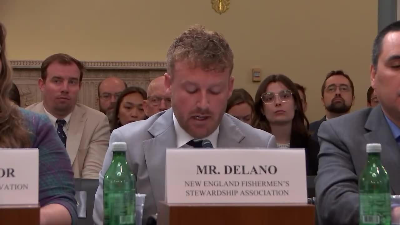 Mister Hunter highlights seafood relevancy for Alaska at congressional hearing