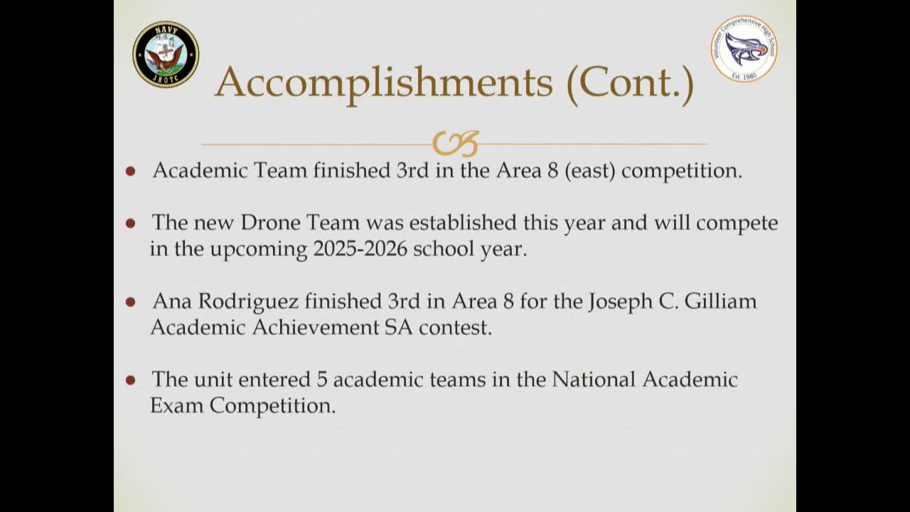JROTC team achieves high academic and competition success in Tennessee