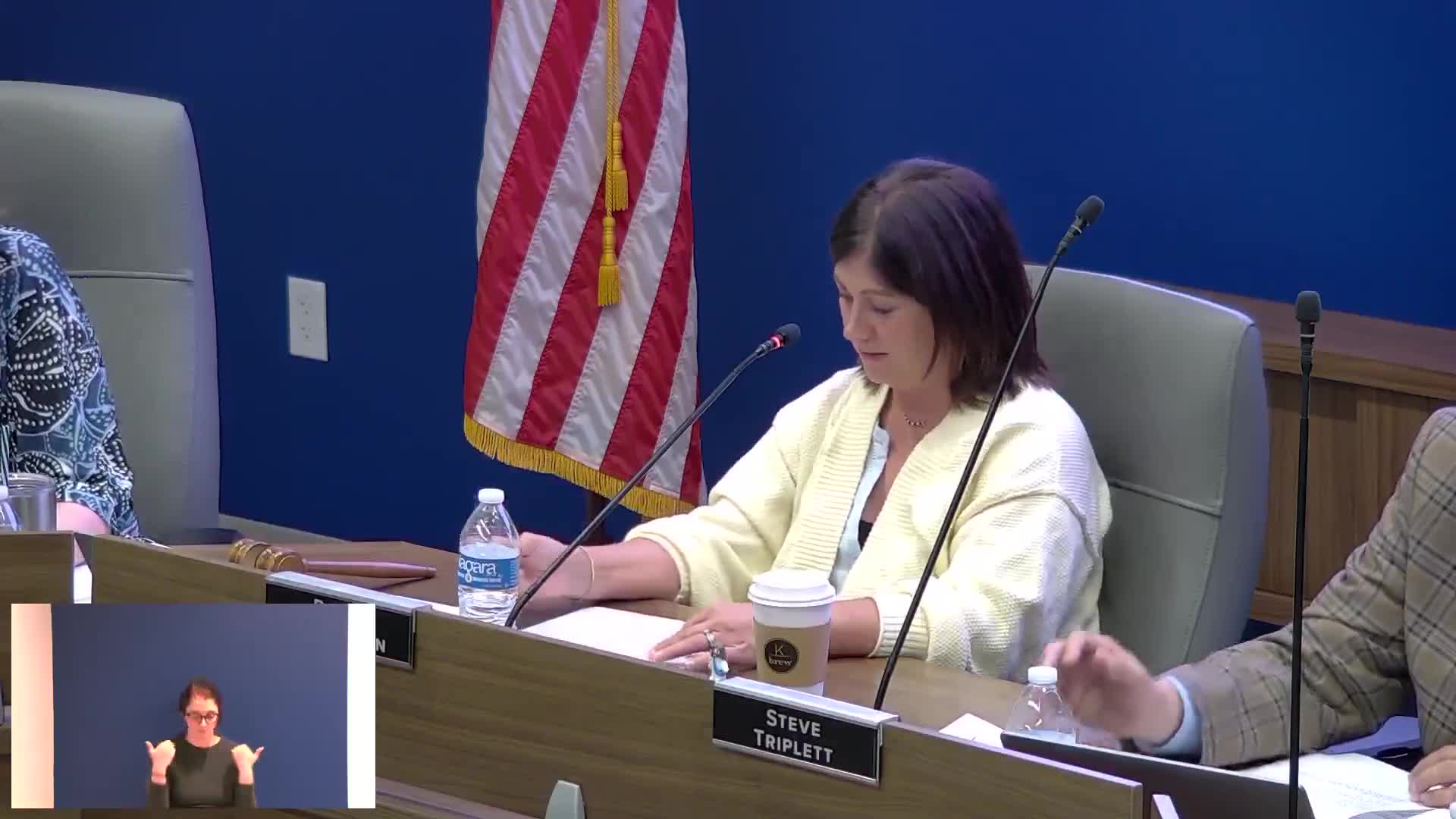 Board approves renewal charter agreement with Emerald Academy through 2035; several trustees pass or abstain