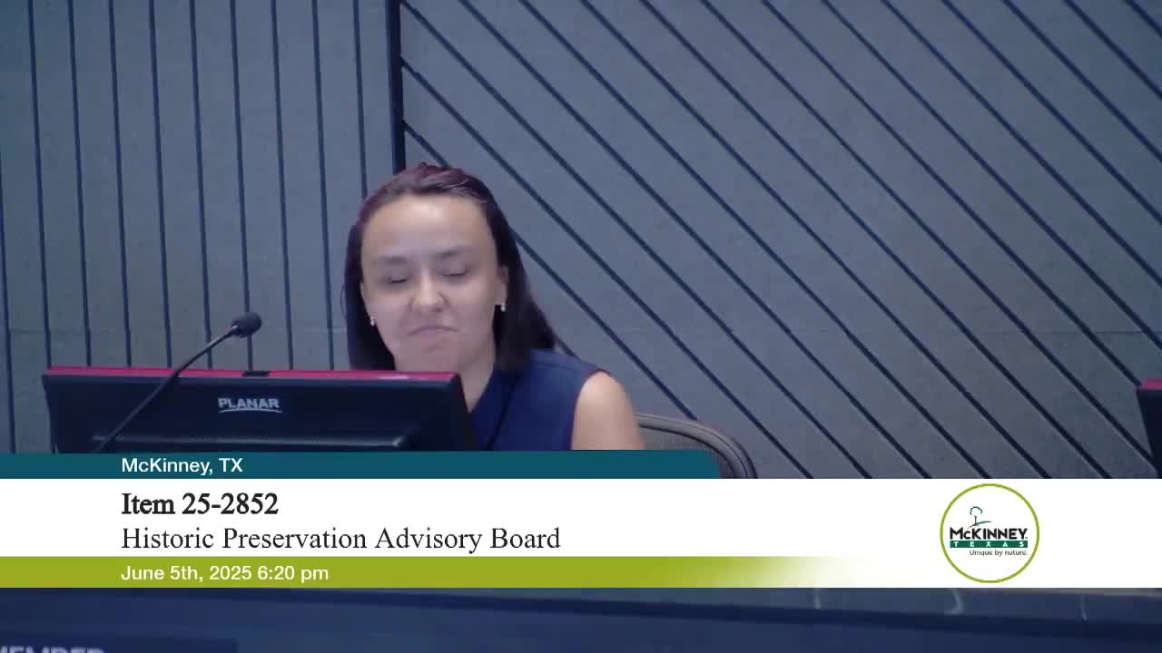 Community leaders praise Tory's commitment to East McKinney project outreach efforts