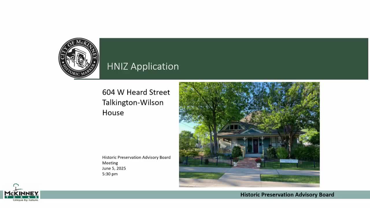City Board approves historical marker and tax exemption for 1895 Victorian house