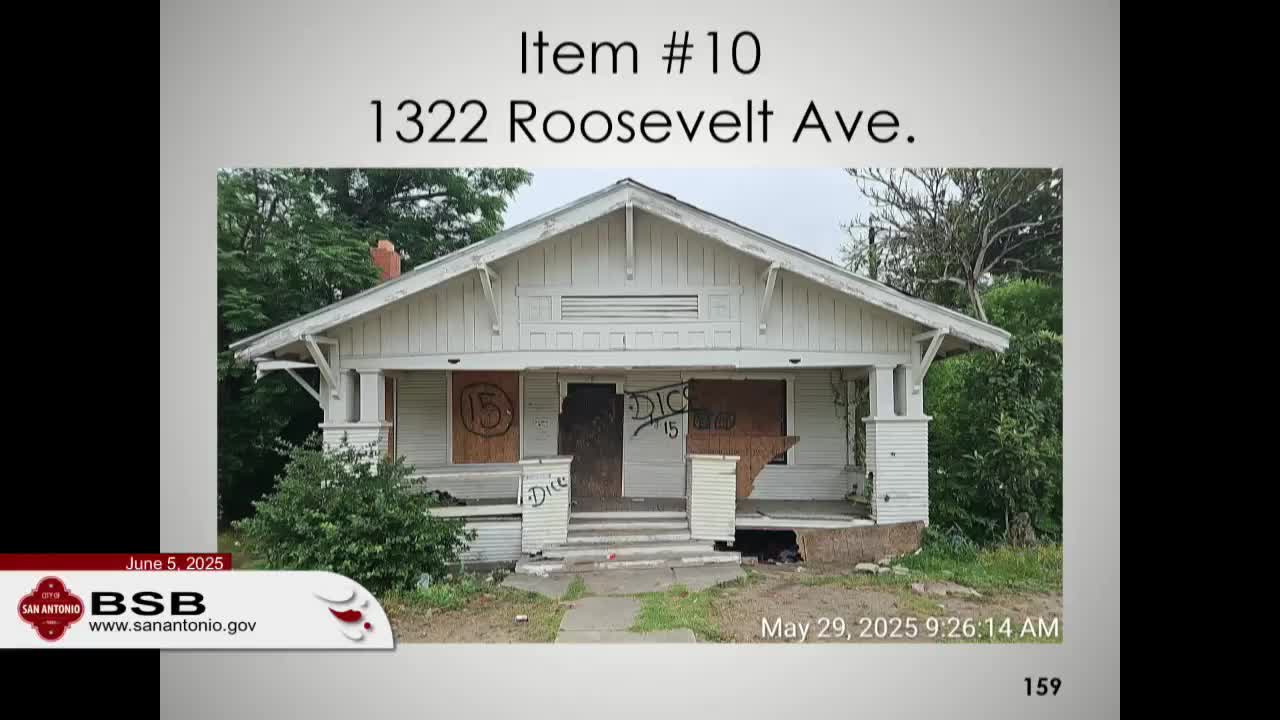 City officials declare 1322 Roosevelt a dangerous structure requiring demolition