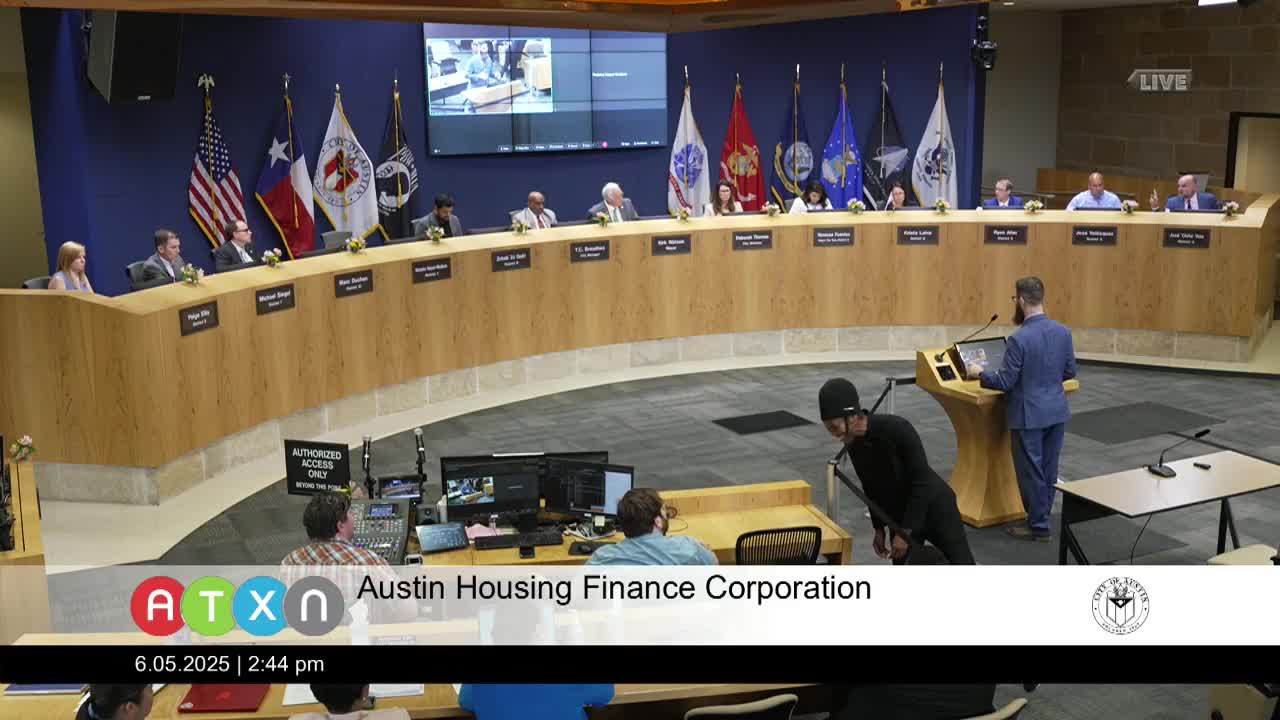 City Council postpones decision on nonprofit formation in Southwest Parkway area