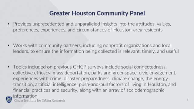 Houston residents express climate change concerns and evaluate storm preparedness