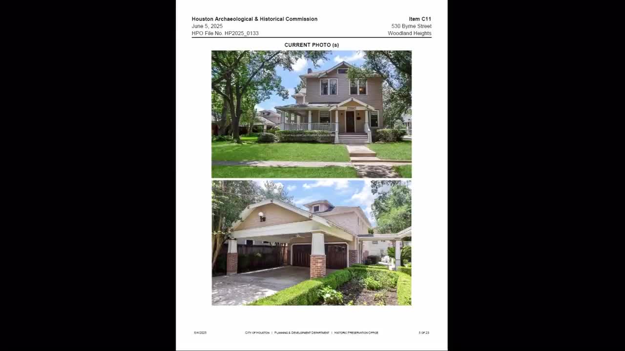Historic Home Renovation Proposal Sparks Window Design Controversy in Local Commission