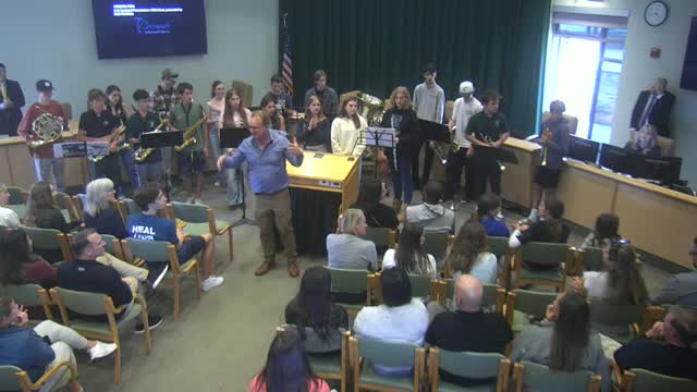 Coronado High School Women's Lacrosse team honored for CIF championship victory