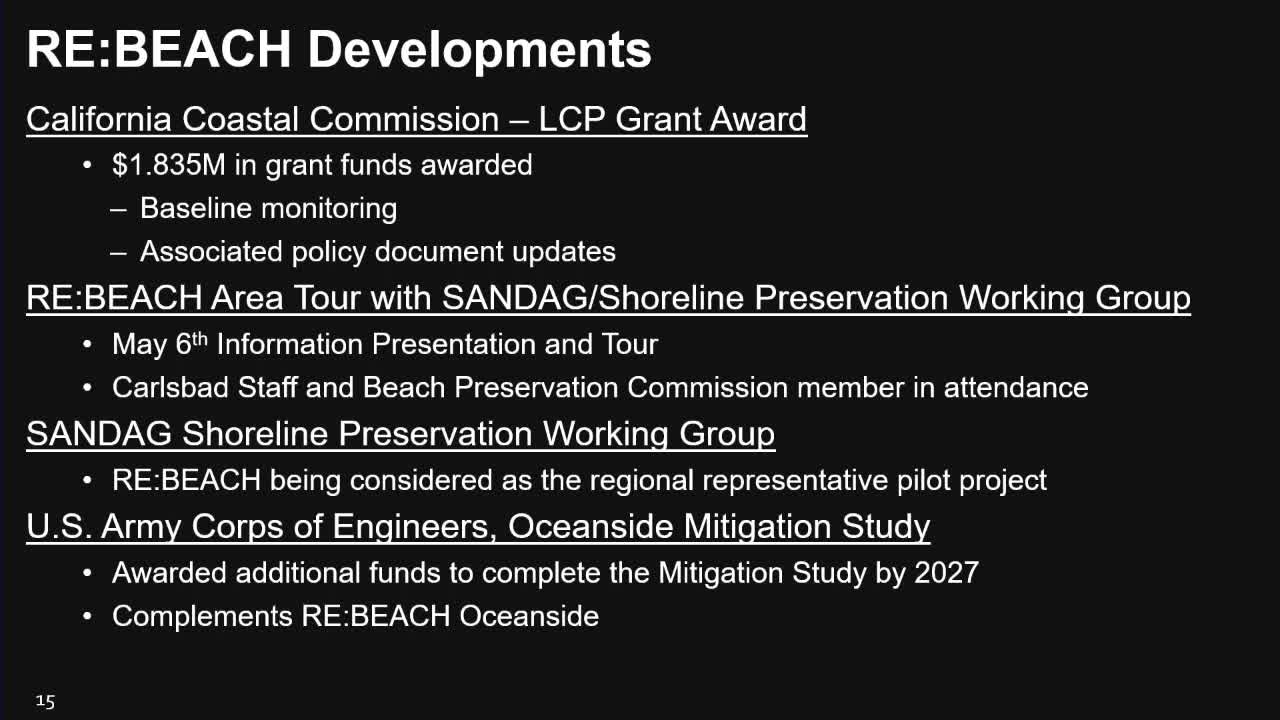 Shoreline Preservation Working Group approves ReBeach pilot project for sand retention