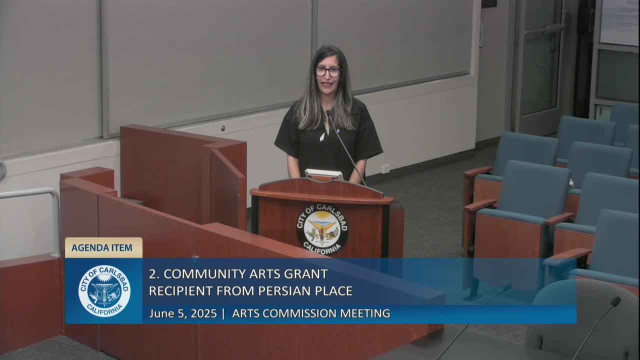 Community arts coordinator Vietkha Do presents update on summer programs