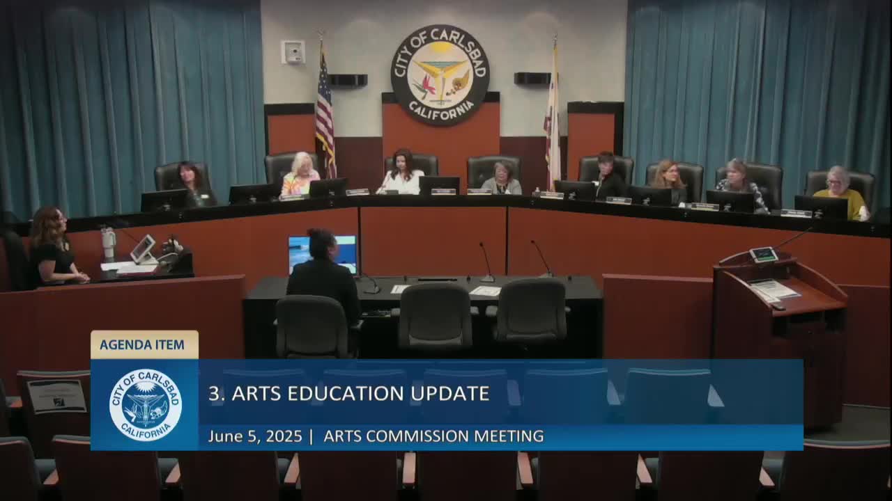 Carlsbad Arts Commission seeks improved community communication strategies