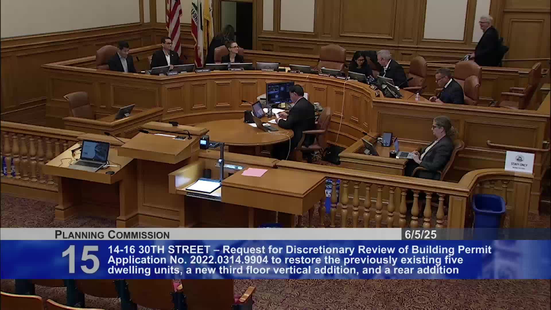 Commission approves San Jose Avenue building permit against resident privacy concerns