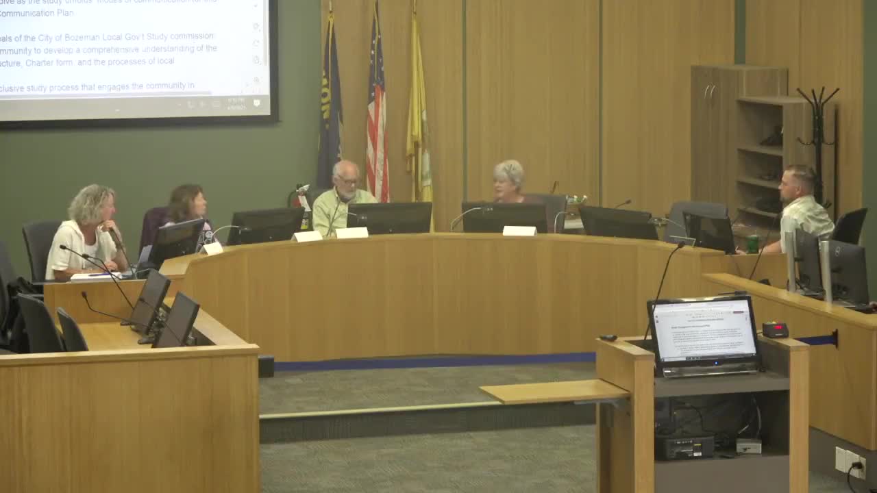 Study Commission adopts engagement plan, outlines phased study and topics for public outreach