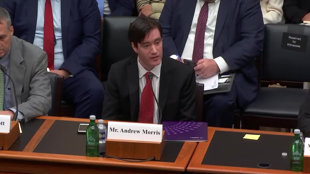 Representative Loudermilk critiques government data security amid GLBA discussion