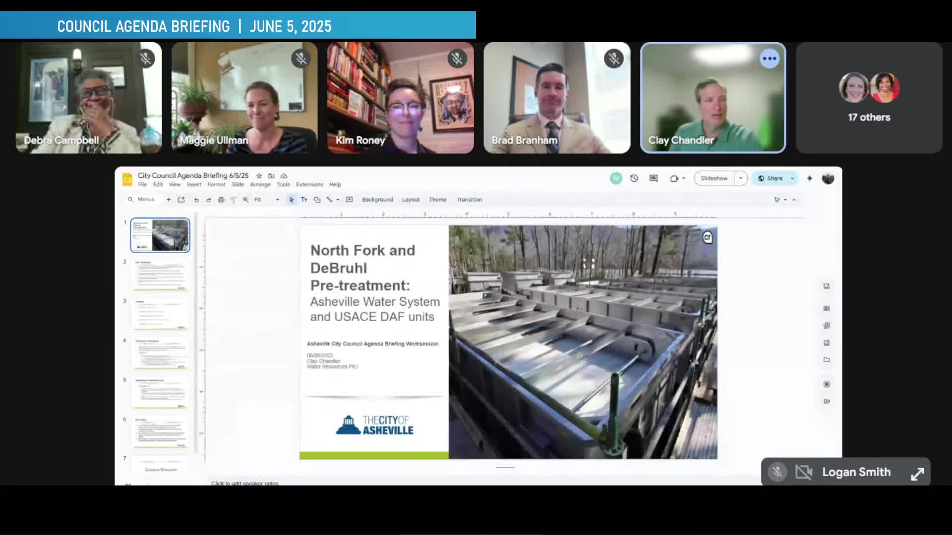 City discusses emergency water pretreatment systems post-Hurricane Helene impacts