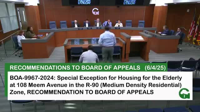 Planning commissioners recommend special-exception for eight-resident elderly home at 108 Meem Avenue
