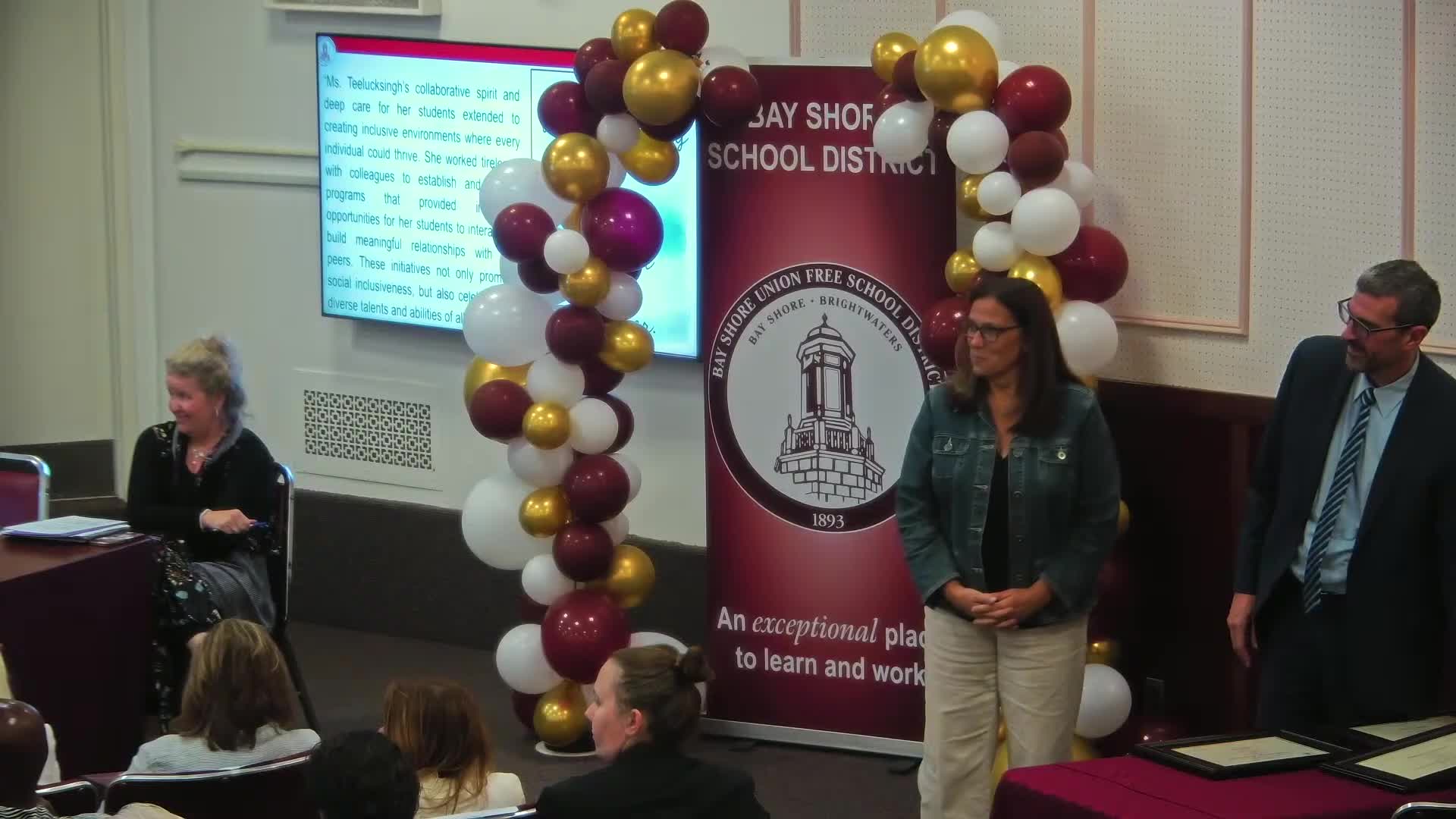 Bayshore School District honors retirees Yadira Mendez, Rosa Ramirez Romero, and Linda Rylke