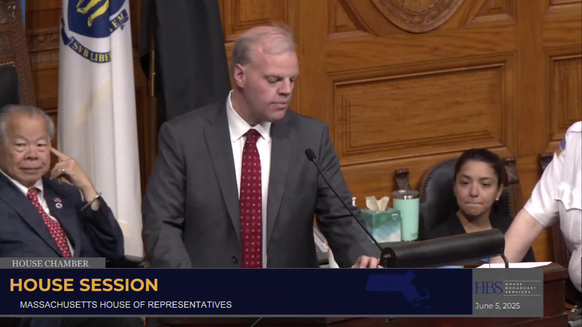 House advances sick-leave bank measures for two named state employees; one bill enacted