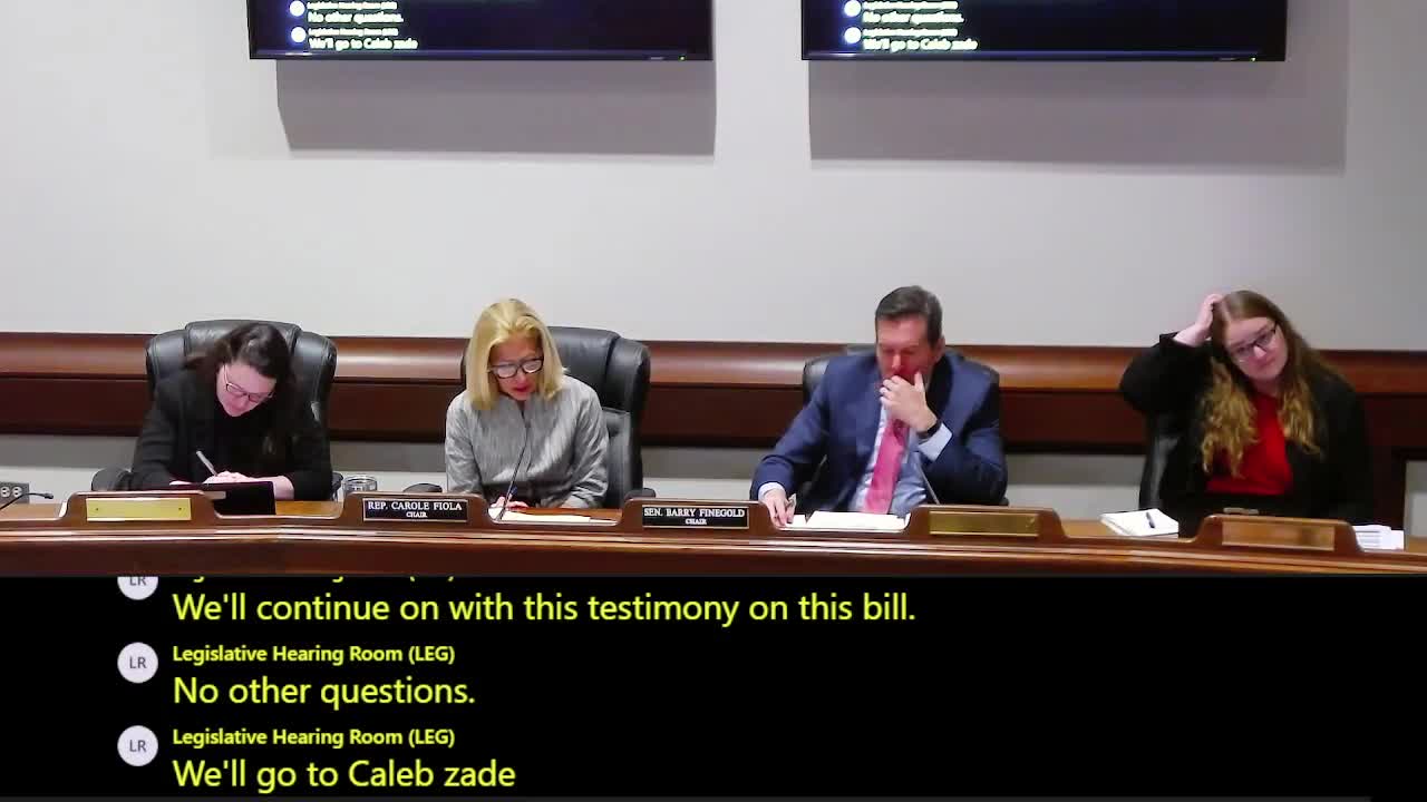 Caleb advocates for employee ownership at Massachusetts legislative hearing