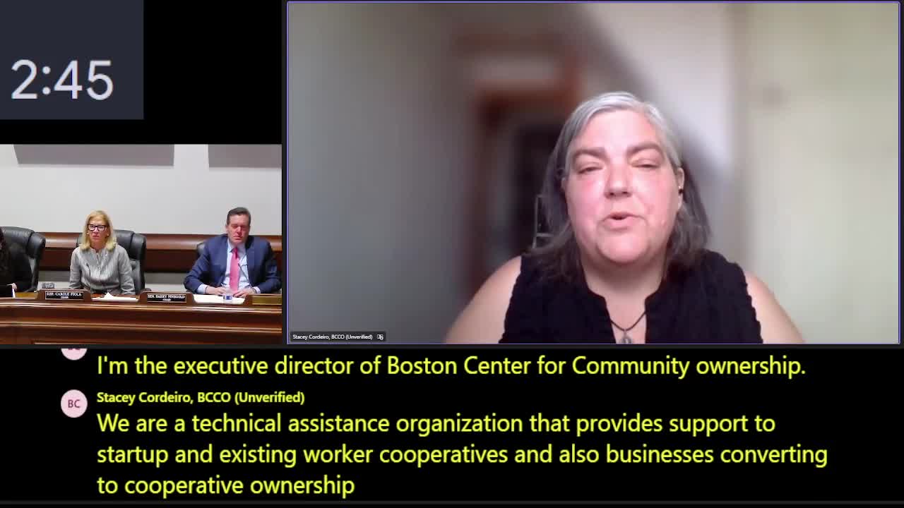 Panel discusses strategies for preserving small businesses through worker cooperatives