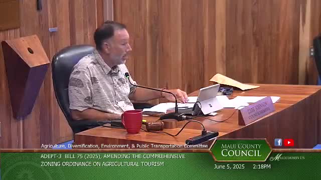 Council Member Cook Advocates for Genuine Use of Agricultural Land