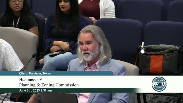 Fulshear City Council discusses rezoning near future toll road site