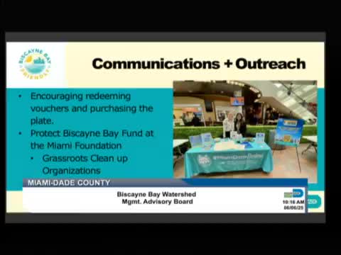 Biscayne Bay board discusses governance for commercial boating and manatee protection