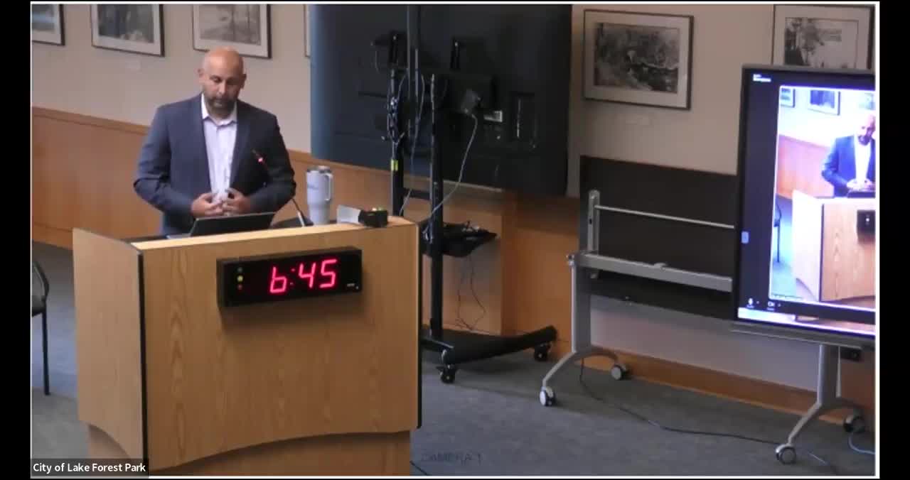 Lake Forest Park Council explores affordable housing options amid built-out limitations