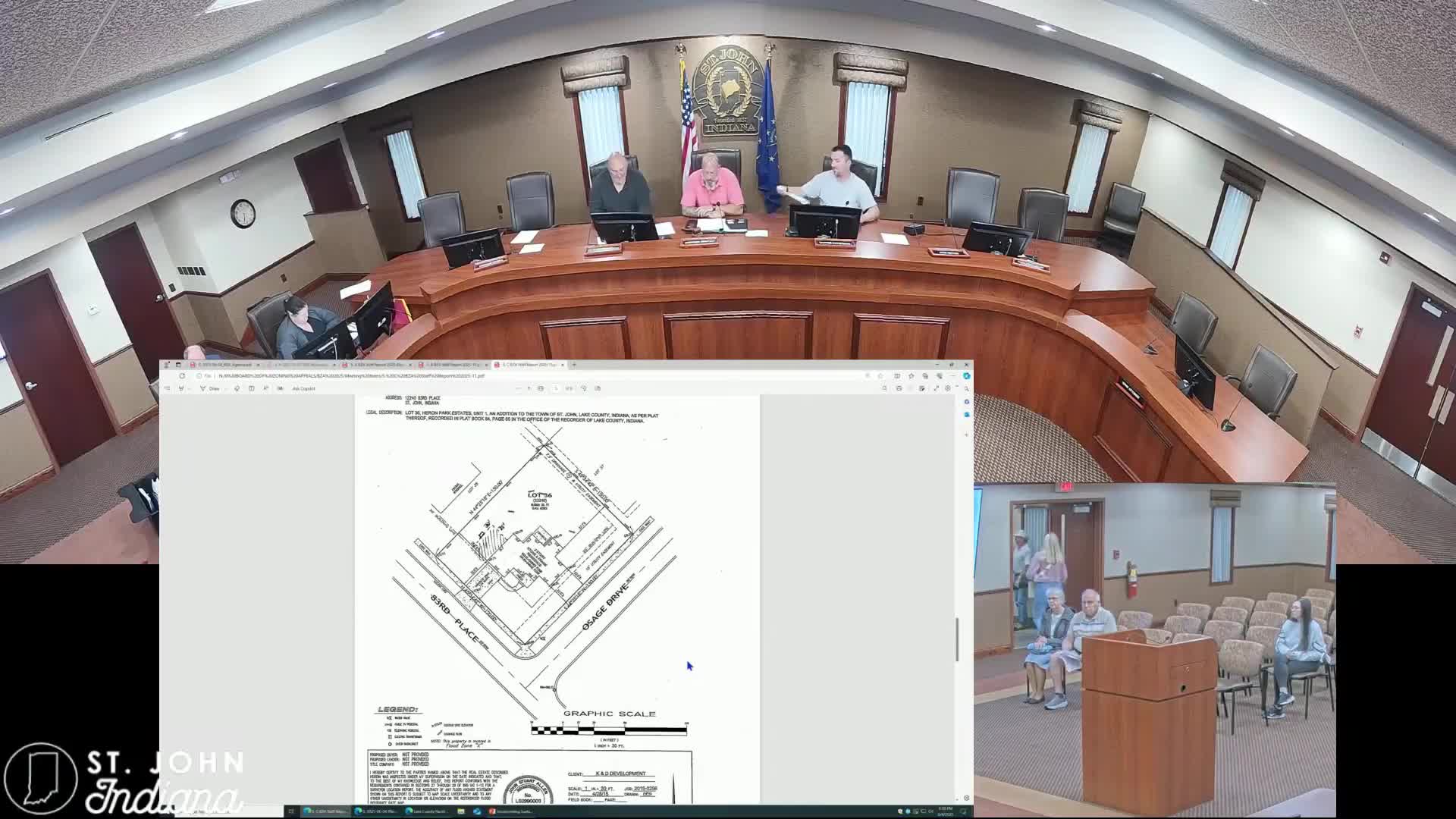 BZA recommends special exception for sports court at 12240 West 80 Third Place; council review required