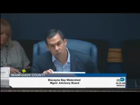 Biscayne Bay Watershed Management Board elects Commissioner Steinberg as new chair