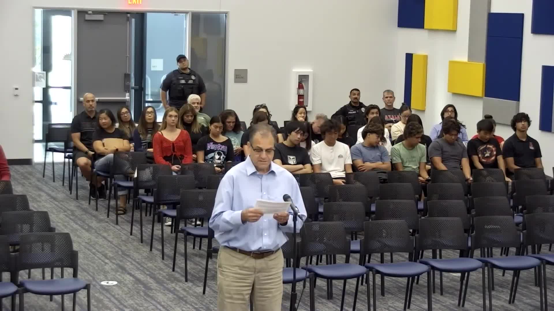 Students urge Ayala administrators to rehire coaches and improve school culture