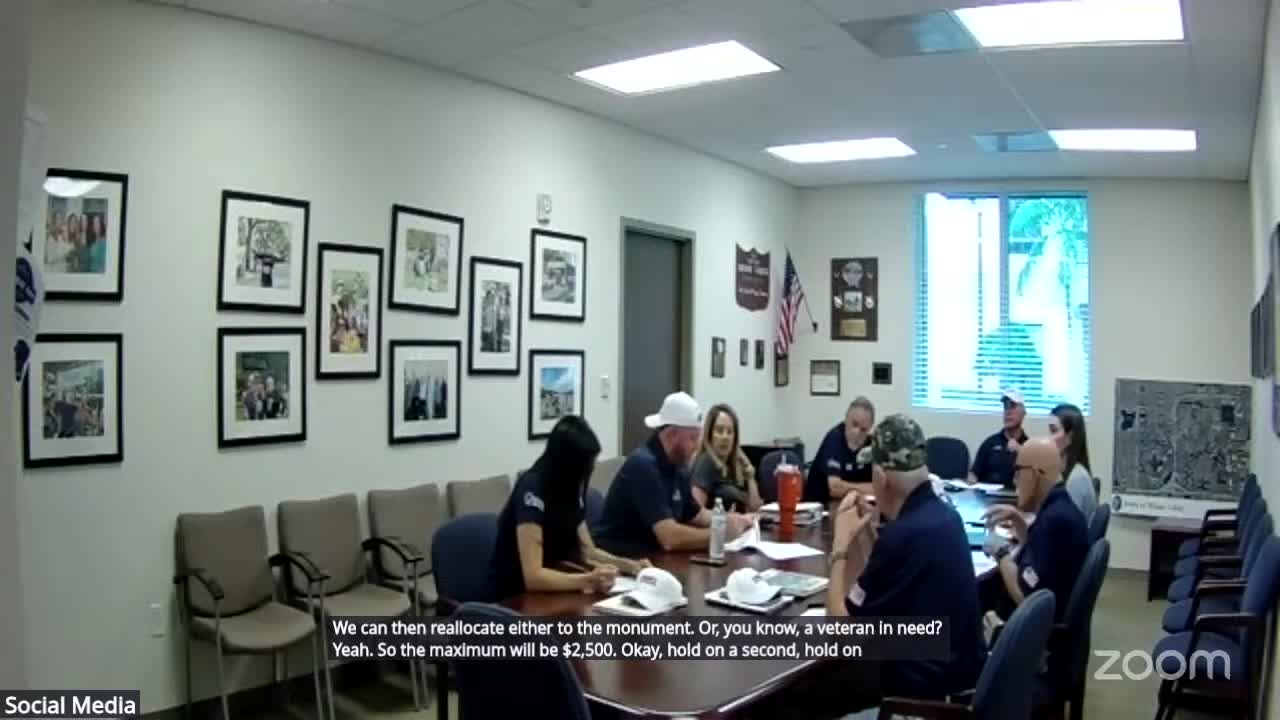 Veterans Council approves scholarship limit and plans golf fundraiser for February 20